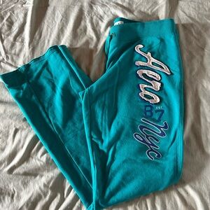 Aeropostale Teal Sweats